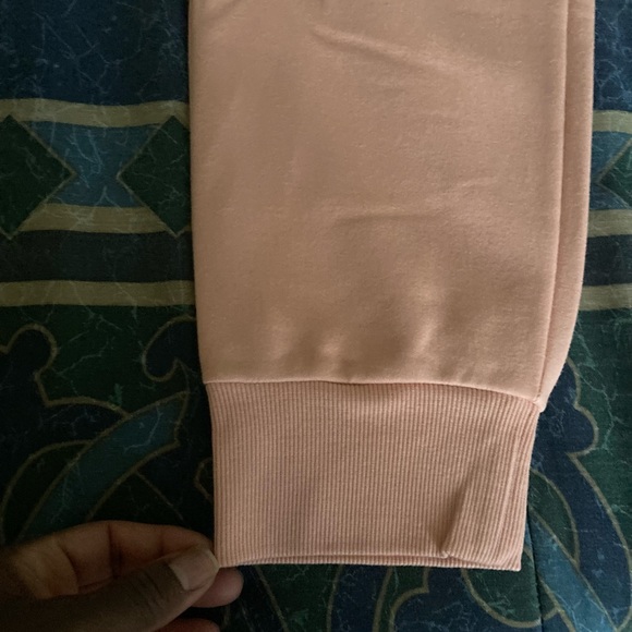 New Mens Champion Classic Fleece Sweatpants size large in Peach Grape - Picture 6 of 13